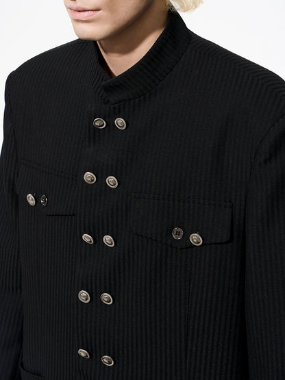 Obsidian Commander Cropped Suit Set