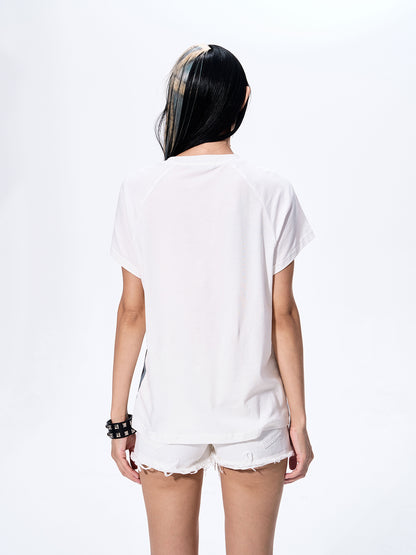 SURREAL PORTRAIT RAGLAN TEE